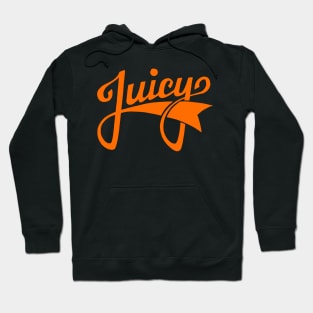 Juicy Festival with Backprint orange Hoodie